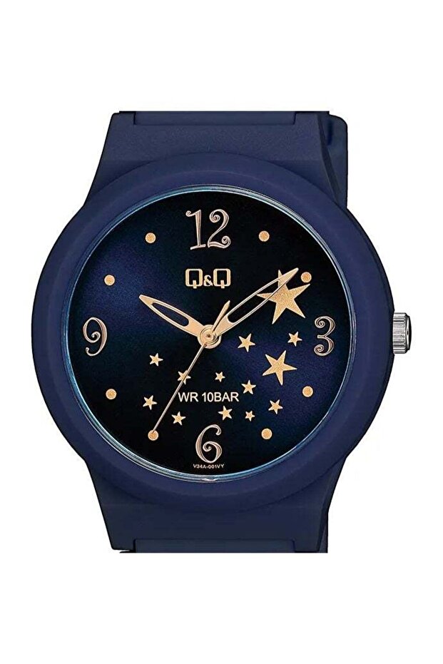 Ladies' Analog Quartz Watch V34A-001VY, Navy Blue