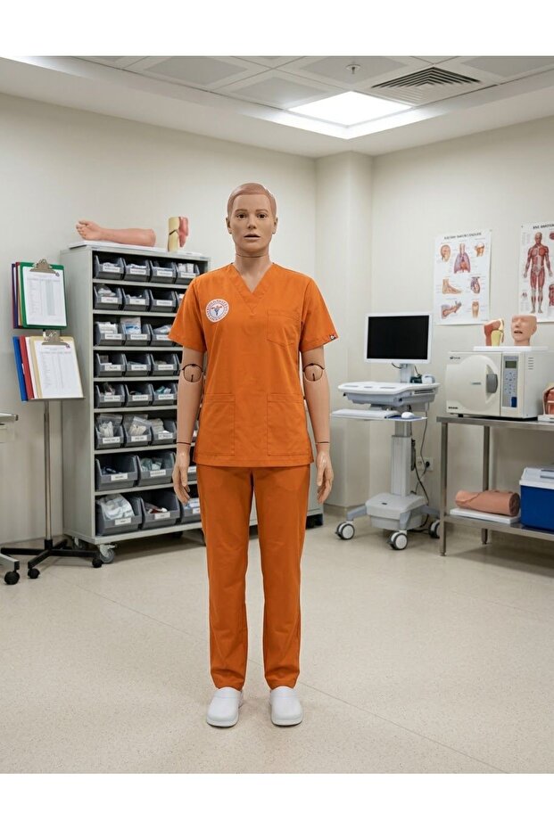 Nurse Clinic Support Uniform Forma Scrubs Compliant with New Regulations