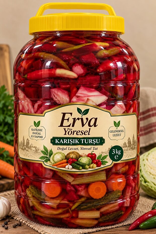 Karışık Turşu Lüx 3 kg