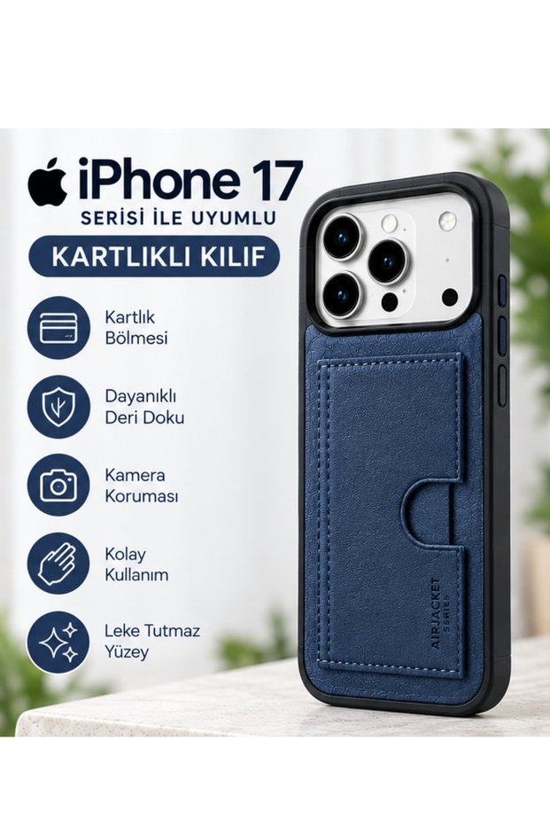 iPhone 17 Pro Compatible Case with Stand and Card Holder, Luxury Magnetic Functional Case for Women and Men