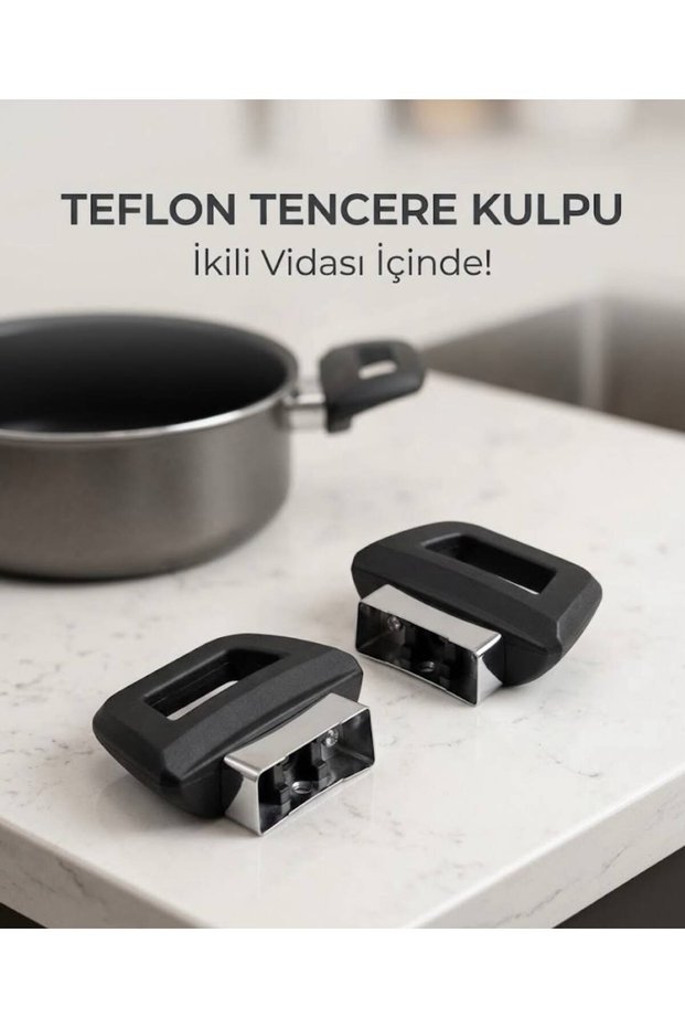 Teflon tencere yan kulp
