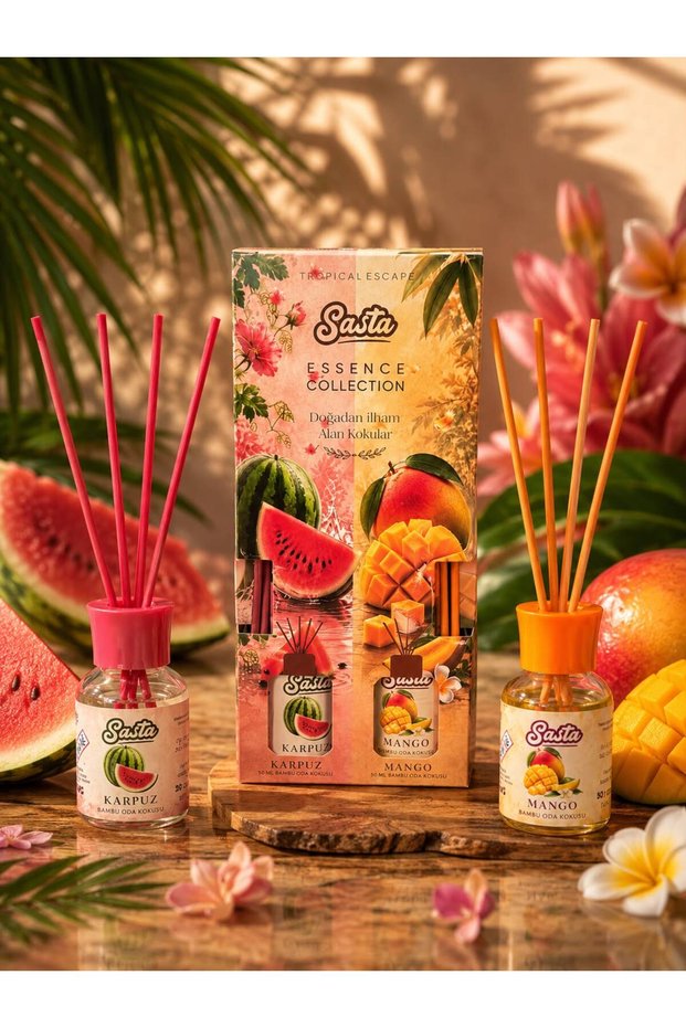2'li Bambu Ortam Kokusu (Karpuz - Mango)