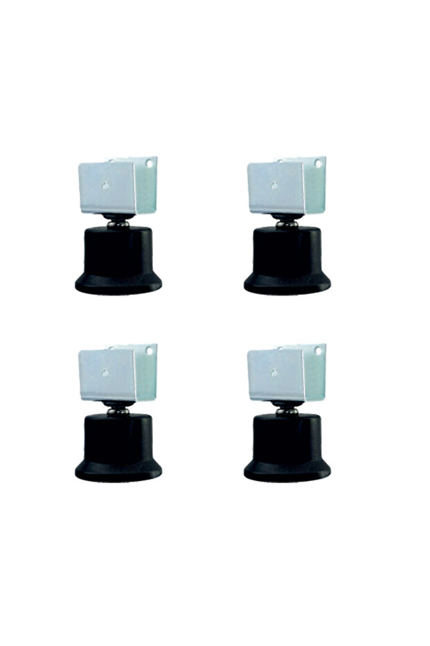 Stand Foot U-Sunta - 50mm - Black 35X19 Hks281 - 4 Pieces