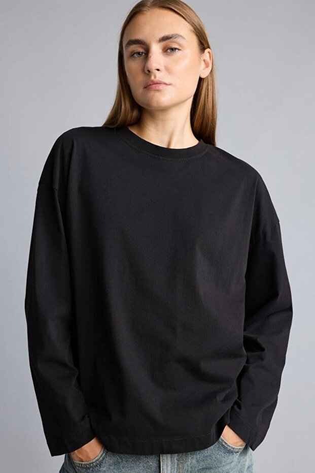 Oversize Basic Combed Cotton T-Shirt (26 Au)