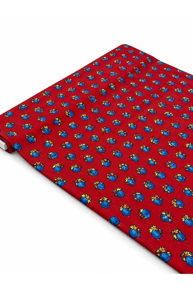 Divitin Flannel Fabric - Dress - Hobby Design - 100% Organic Cotton (90× 100cm)