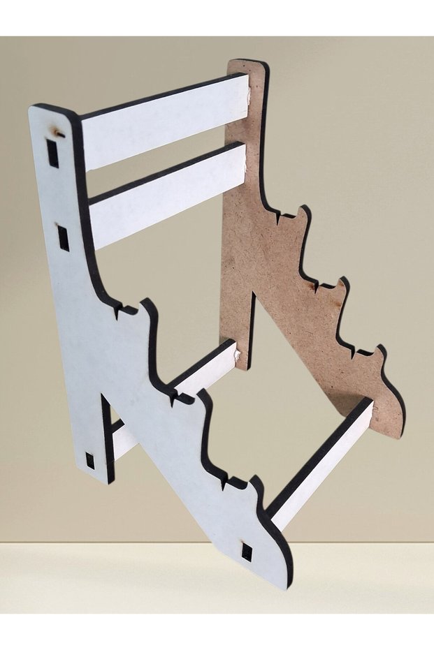 3-Piece Stand Made of Wood and Made from Medefeden Wood