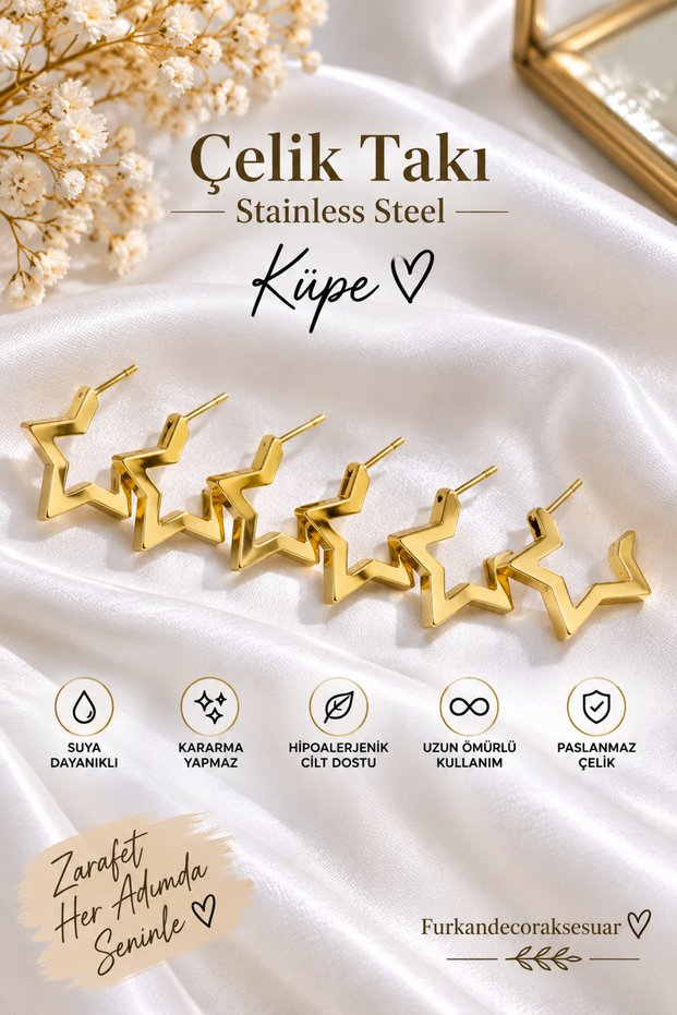 Steel Jewelry Earrings