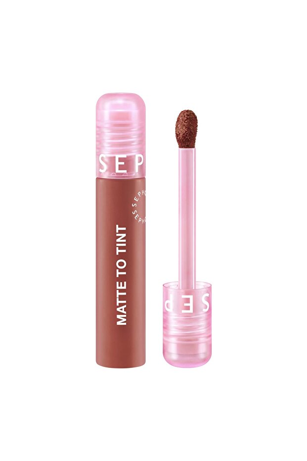 Matte to Tint - Matte Liquid Lipstick with Blur Effect - 07 Dusty Almond (6 ml)