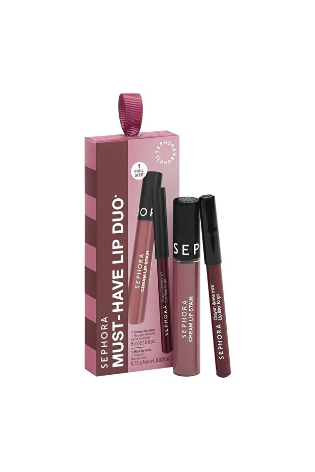 Cream Lip Stain - Smudge-Proof Velvet Finish Lipstick - Matte Liquid Lipstick - Nude (5ml + 0.73g)