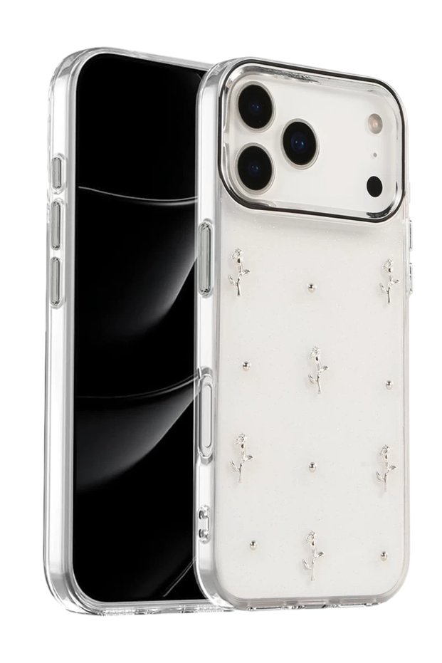 غطاء متوافق مع هاتف Apple iPhone 17 Pro بنمط فيونك - النمط 4