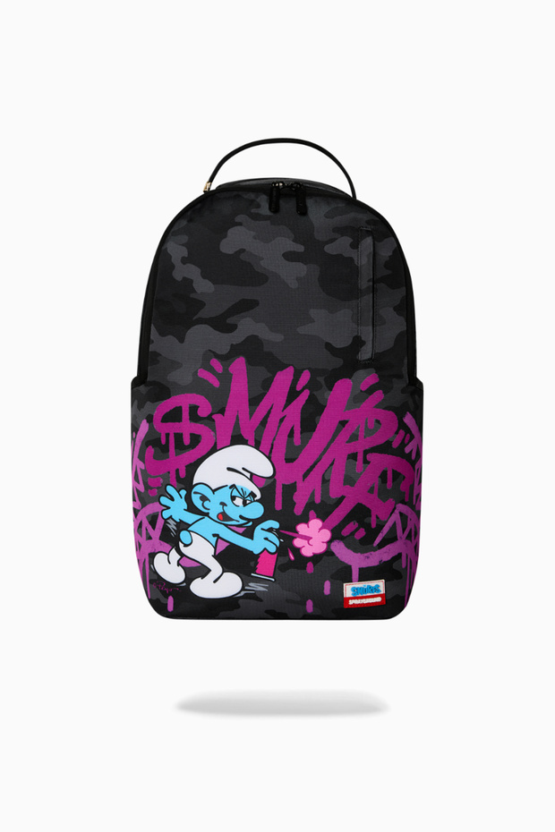 Smurfs Shark Tag 900D Polyester Backpack