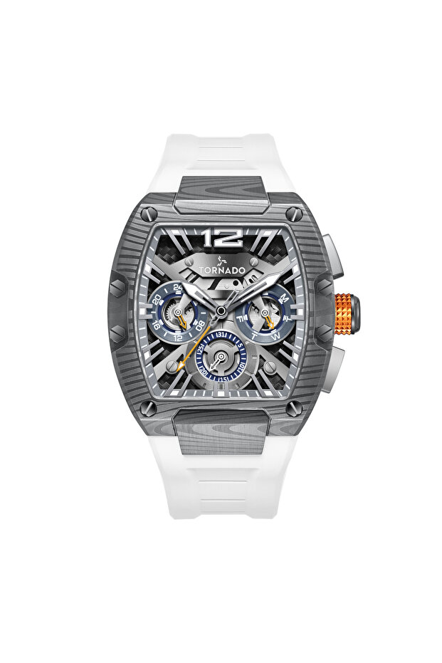 Xenith Men's FKM strap Multi Function Watch T23105L-XFWB - 43 mm
