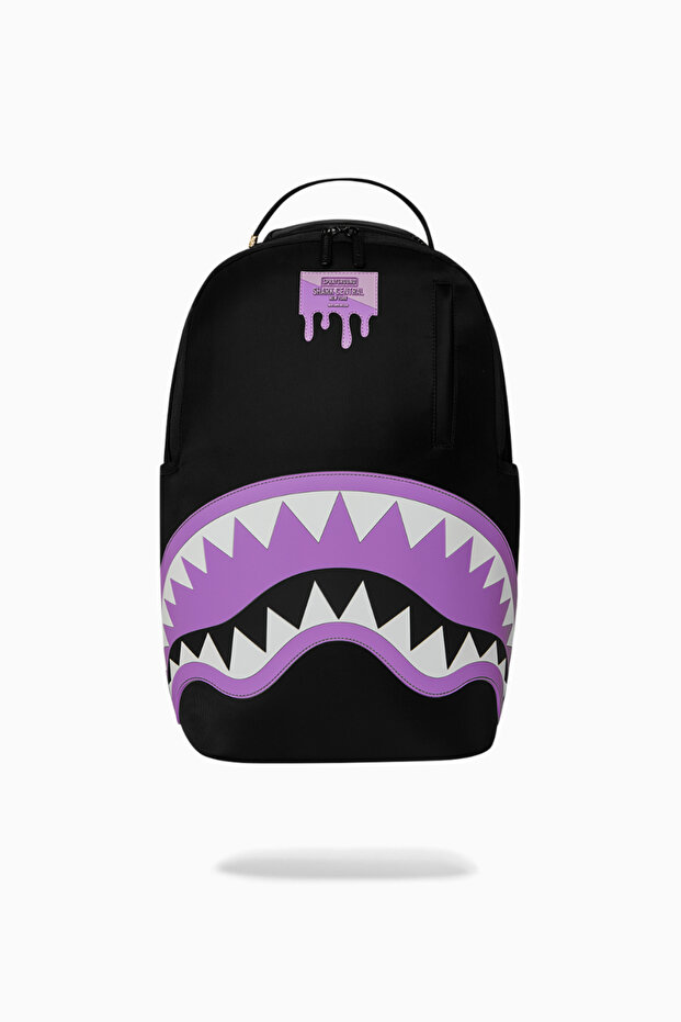 Shark Central Passport Purple Patterned Backpack