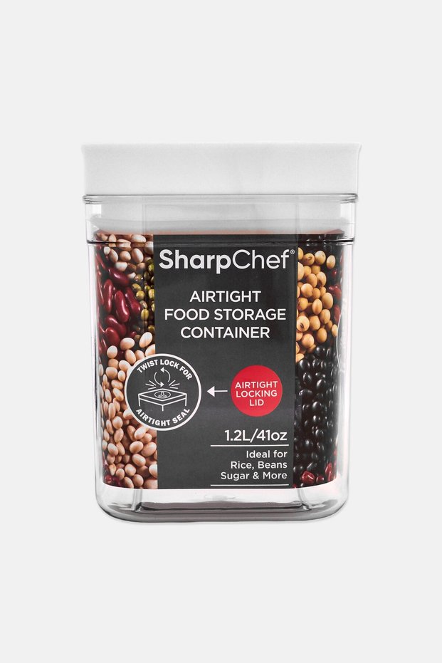 Airtight Food Storage Container, White