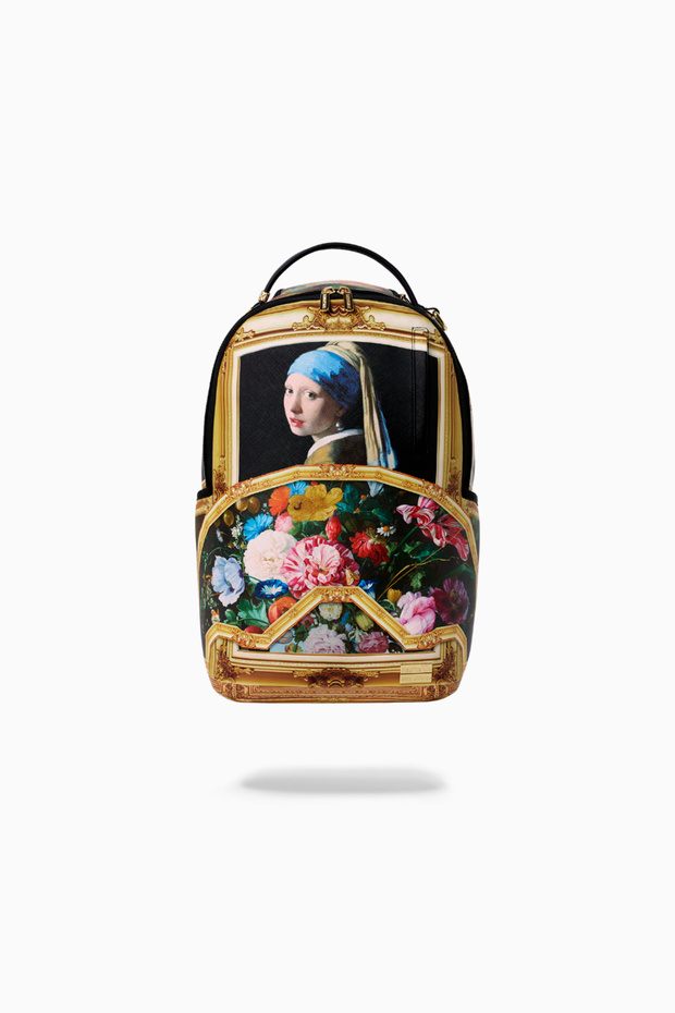 Mauritshuis Museum the Collection Trade Union Patterned Backpack
