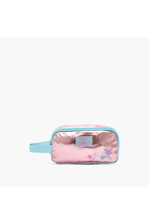 Princess Pencil Pouch with 2 Compartments
