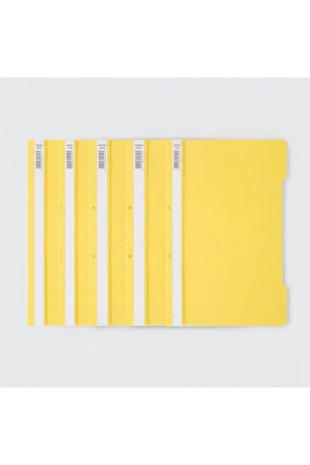 Eco Telli File Folder Yellow 5-Pack