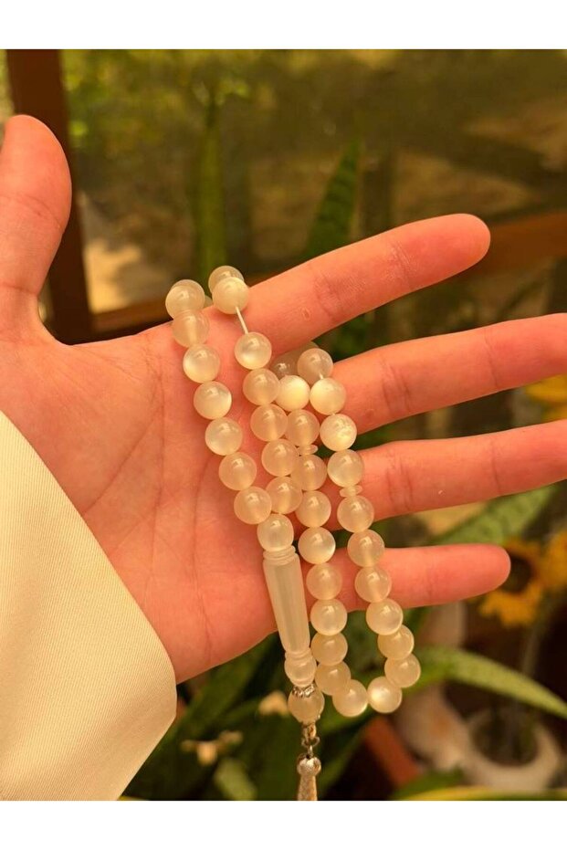 Charm pearl rosary ✨ - 45 beads - pearl