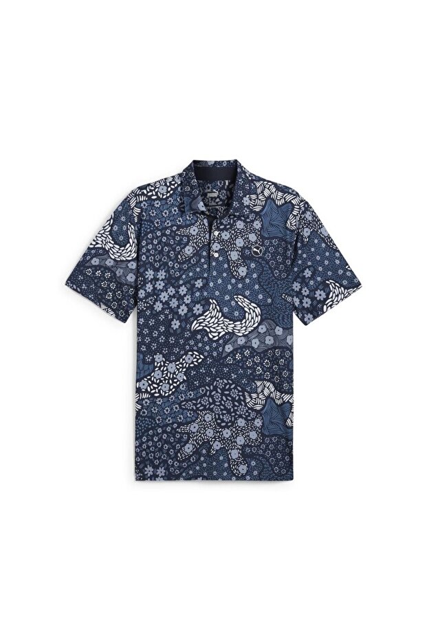 Cloudspun Bloom Camo Golf Polo T-Shirt