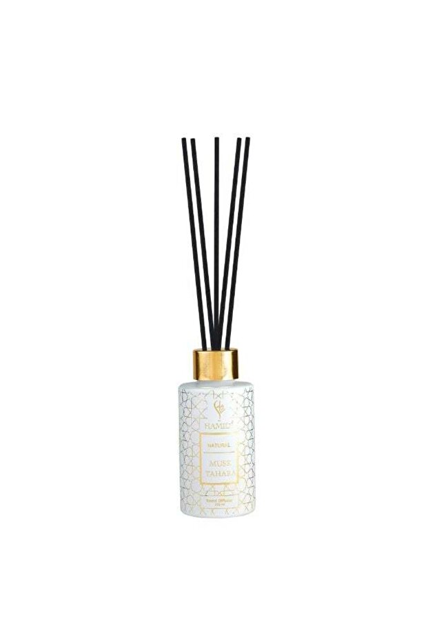 Natural Musk Tahara Reed Diffuser 100ml – White Lotus, Lemon, Vanilla & Rose Fragrance