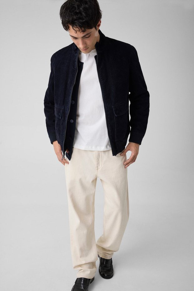 VELVET DENIM JACKET