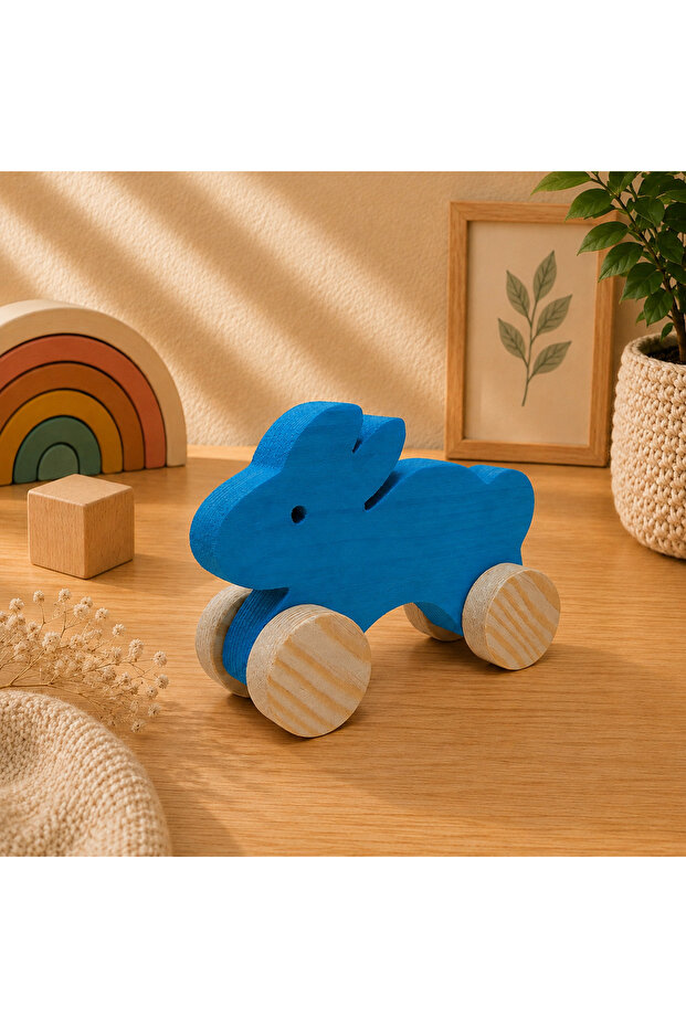 Wooden Honey Toy Rabbit Natural Handmade Toy