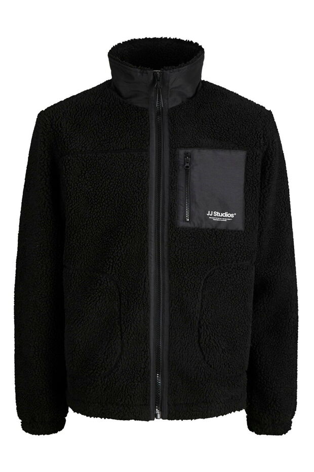 Men's High Collar Teddy Jacket - Soho
