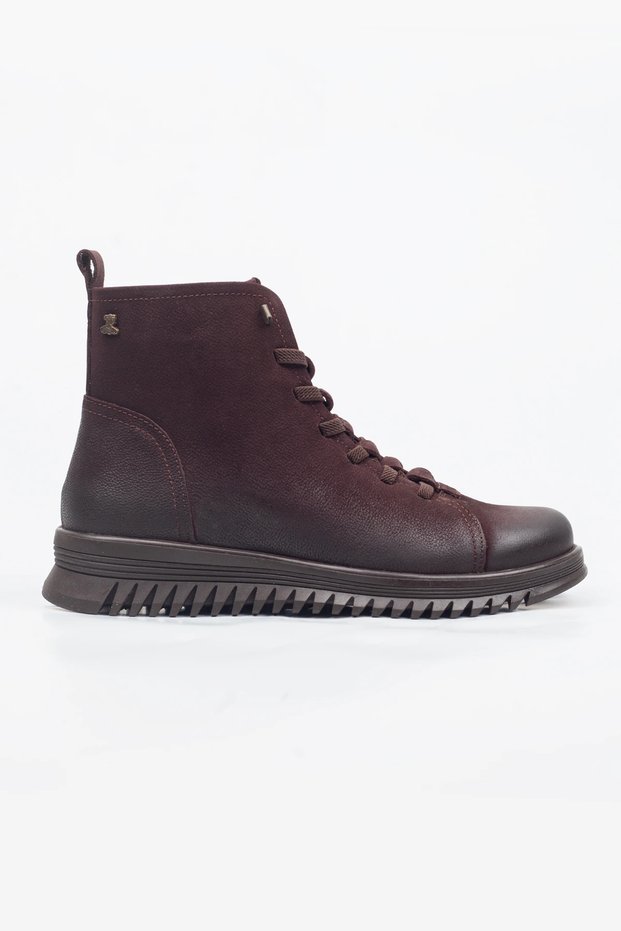 Venüs Genuine Leather Zippered Daily Boots