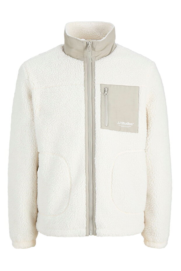 Men's High Collar Teddy Jacket - Soho