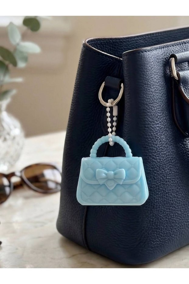 3D Printed Bag Figure Keychain-Mini Handbag Charm Bag Decoration
