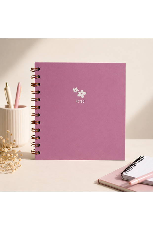 15X15 cm Square Lined Notebook
