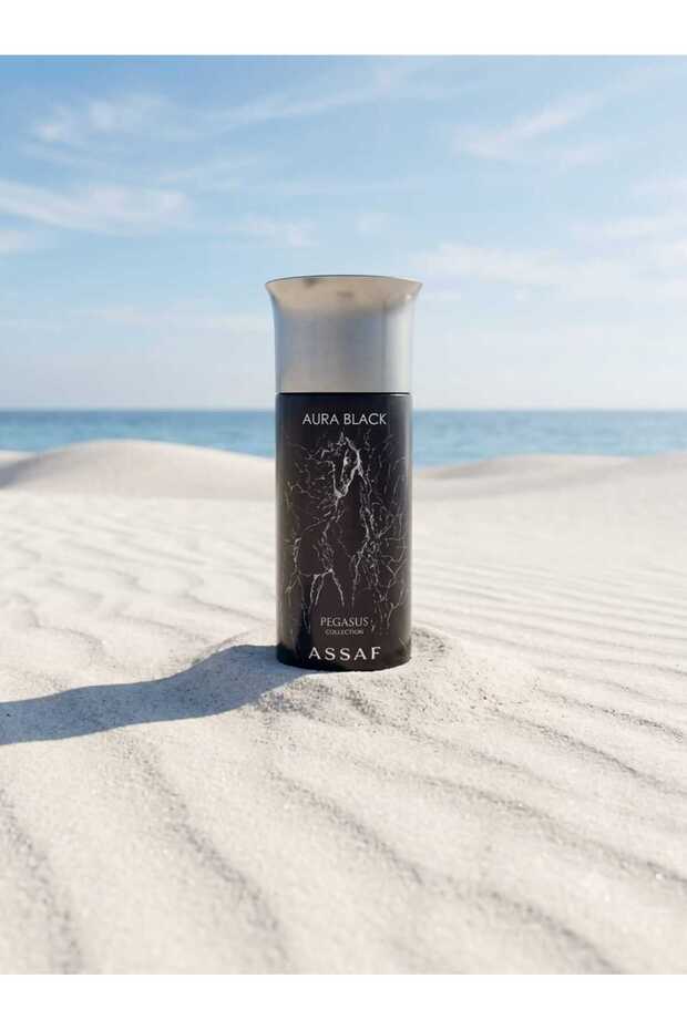 جديد عساف عطر اورا بلاك aura black