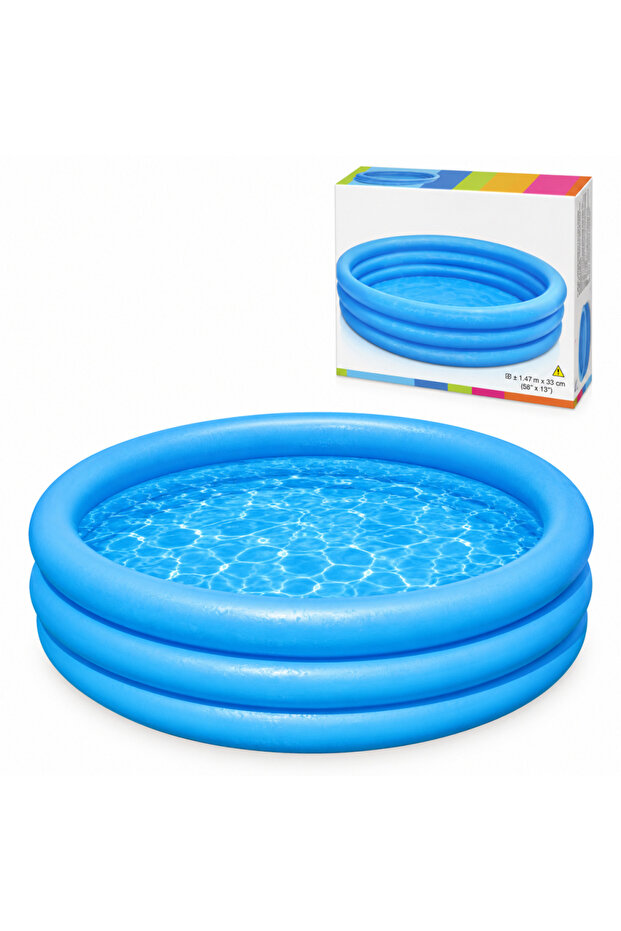 168X40 cm Crystal Blue Swimming Pool