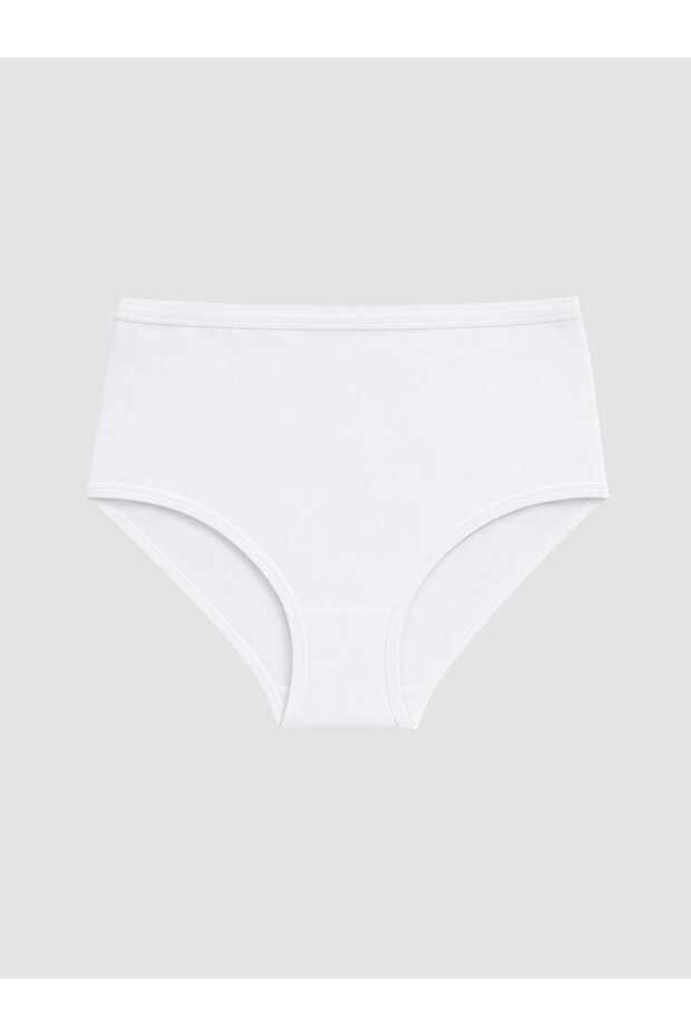 Ozmarka New Season White High Waist Classic Panties