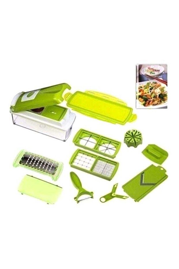 Super Slicer Plus Vegetable Fruit Peeler Green