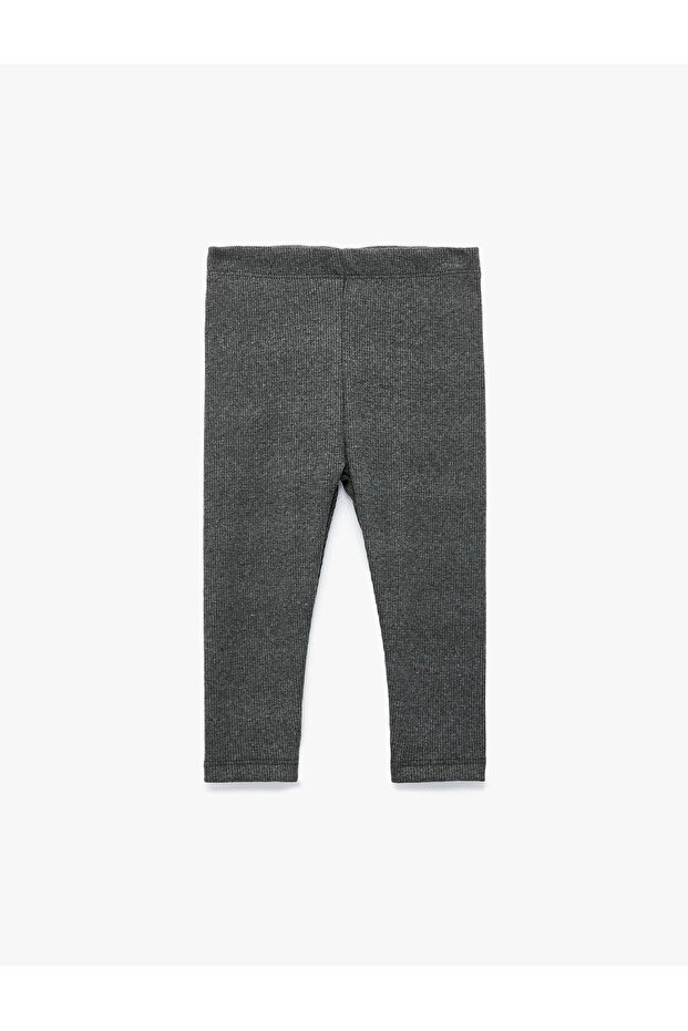 Camoisole Cotton Long Leggings with Elastic Waist