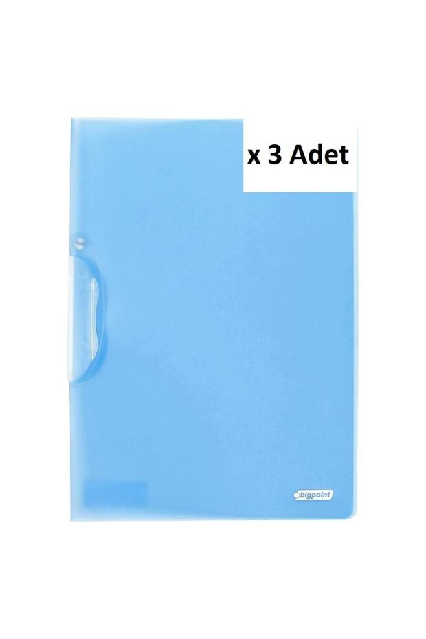 Side Compression File A4 Blue X 3 Pieces