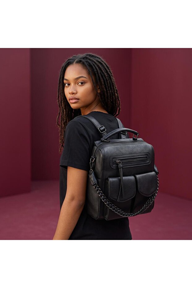 Women's Backpack and Shoulder Bag Molly