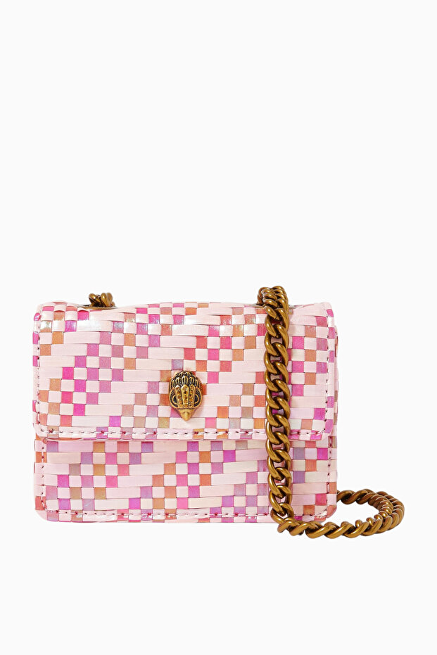Kensington Micro Bag, Leather, Stylish Chain Strap, Compact and Durable Design