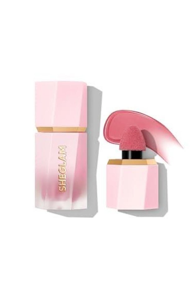 Color Bloom Liquid Blush Makeup for Cheeks Matte Finish-Love Cake