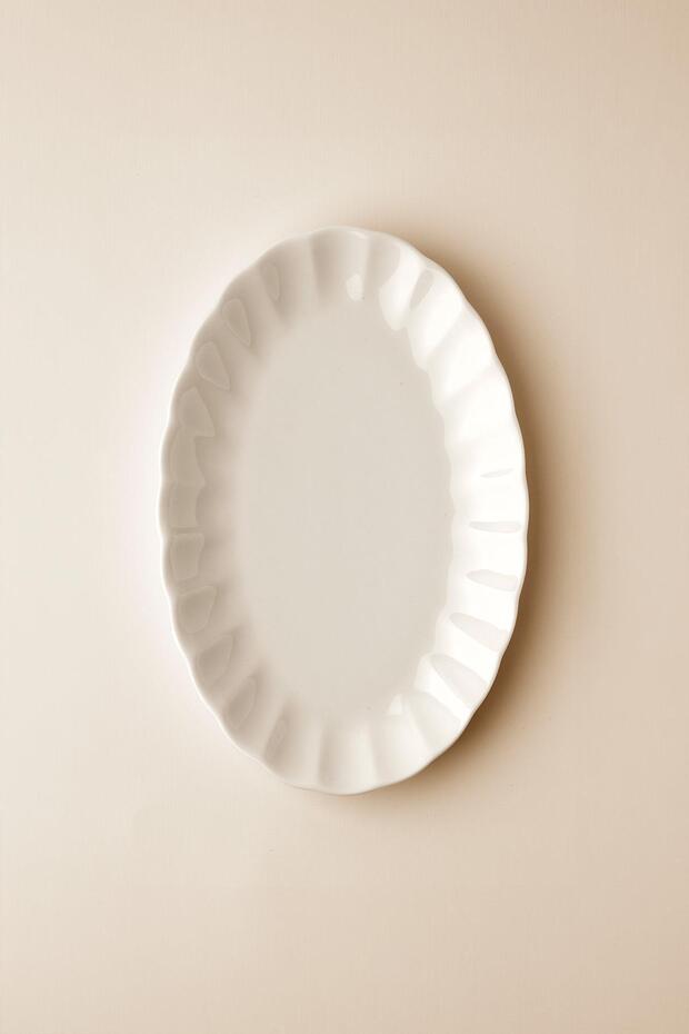 Pearl | Porcelain Kayak Plate | 25 cm (Single)