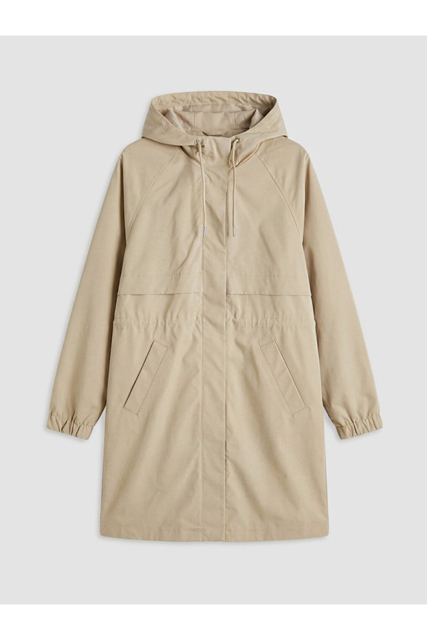 I Hooded Women's Trench Coat from Freezen Store