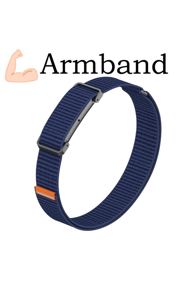 Google Fitbit Air A-Blue Biceps Band Wristband for Google Fitbit Air Strap Nylon Armband/Wristband F