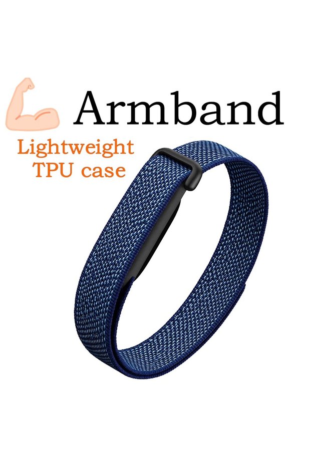 Google Fitbit Air A-TPU Blue Biceps Band Wristband for Google Fitbit Air Strap Nylon Armband/Wristba