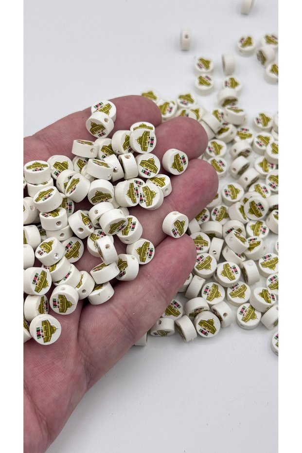 Jerusalem Themed Fimo Beads 100 Pieces Jewelry Beads
