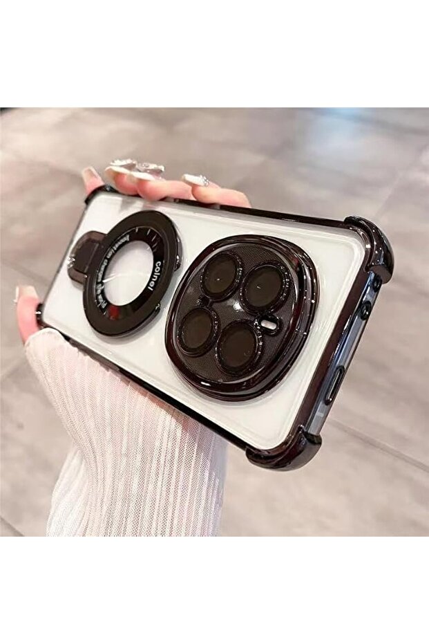 for Honor Magic 8 Pro 5G Case with Magnetic Ring Stand, [MagSafe Compatible][Full Camera Lens Protec