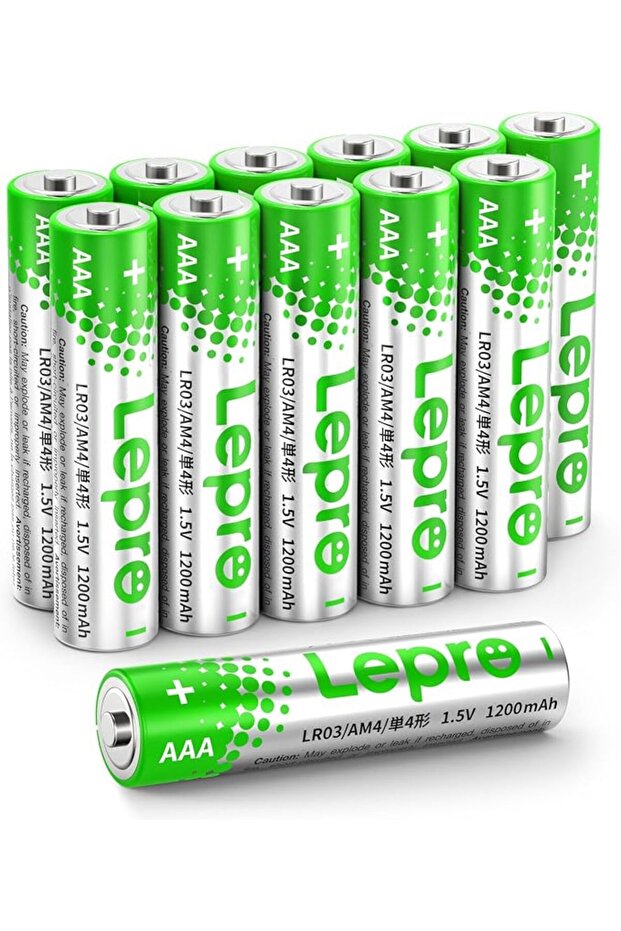 AAA Alkaline Batteries 48 Pack, 1200mAh Triple A Battery with Anti-Leakage Technology, High Ca