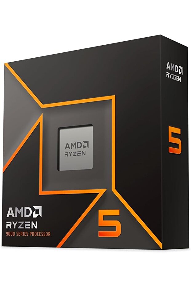 معالج AMD Ryzen 5 9600X AM5، 6 أنوية و12 خيط، سرعة قصوى 5.4 جيجاهرتز، ذاكرة تخزين مؤقت L2 بسعة 6 ميجابايت وL3 بسعة 32 ميجابايت