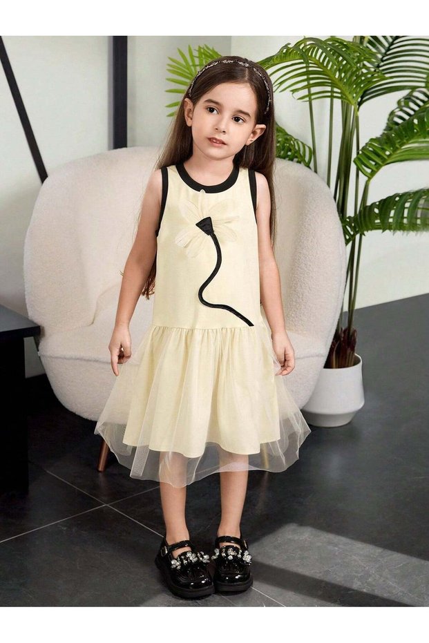 Rochie, bej - 4 ani