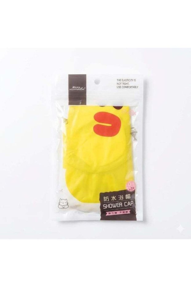 Shower Cap, Yellow Duck Design, 1 Piece